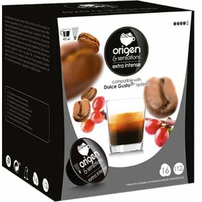 Origen & Sensations Extra Intenso - Cápsulas de café compatíveis com máquinas Dolce Gusto