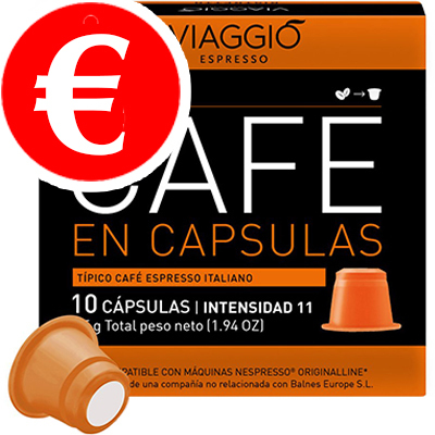 Viaggio Ristretto - Cápsulas de café compatíveis com máquinas Nespresso