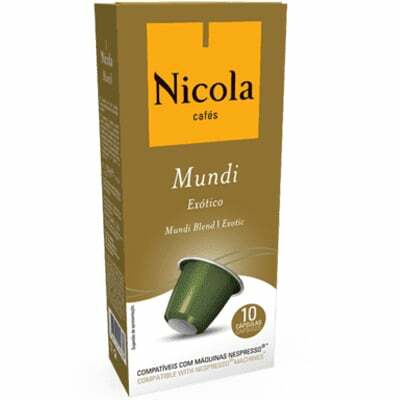 Nicola Mundi - Cápsulas de café compatíveis com máquinas Nespresso